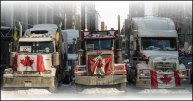 canadian truck protests cannabis