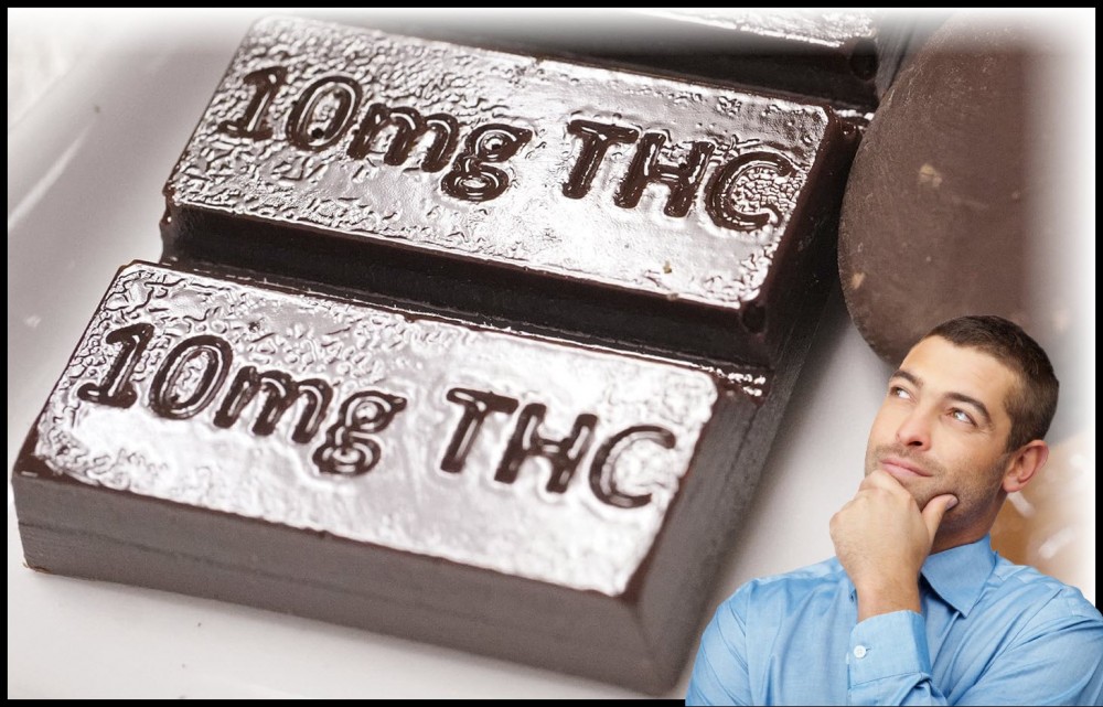 thc potency in chocolates gets masked