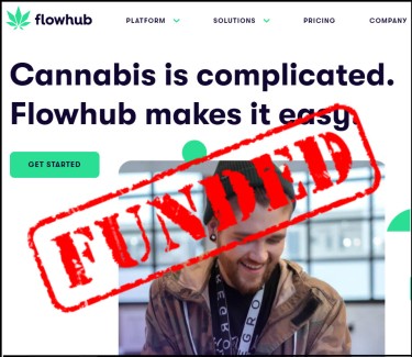 cannabis Flowhub gets funding