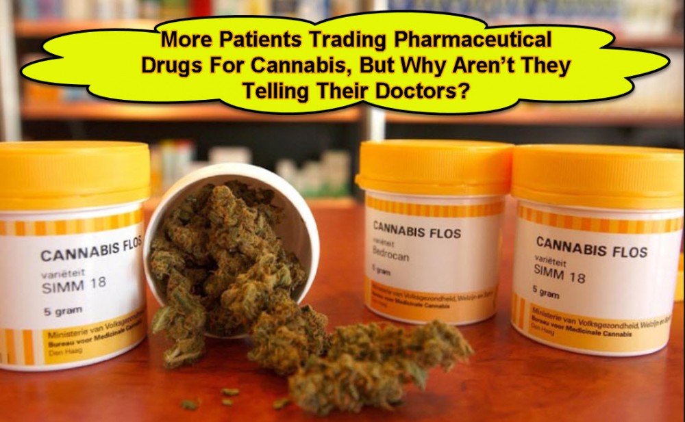 CANNABIS FOR PRESCRIPTION DRUGS AND TELLING YOUR DOCTOR