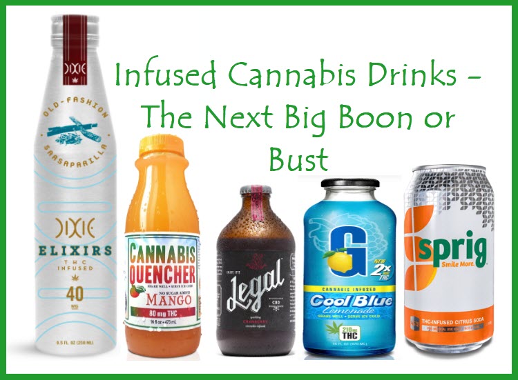 cannabis infused drinks, boom or bust