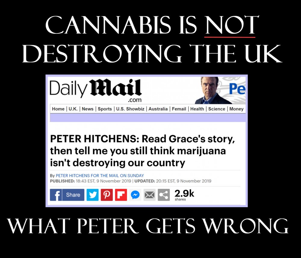 CANNABIS IS NOT DESTROYING THE UK