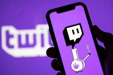 cannabis on Twitch streaming