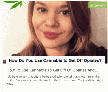 HOW TO USE CANNABIS FOR OPIATE ADDICTION