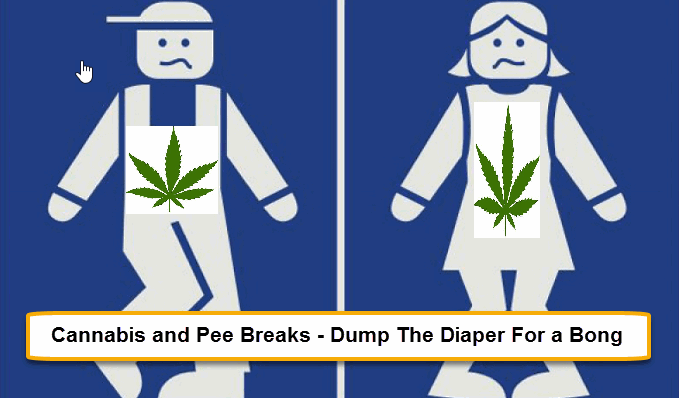 cannabis pee break