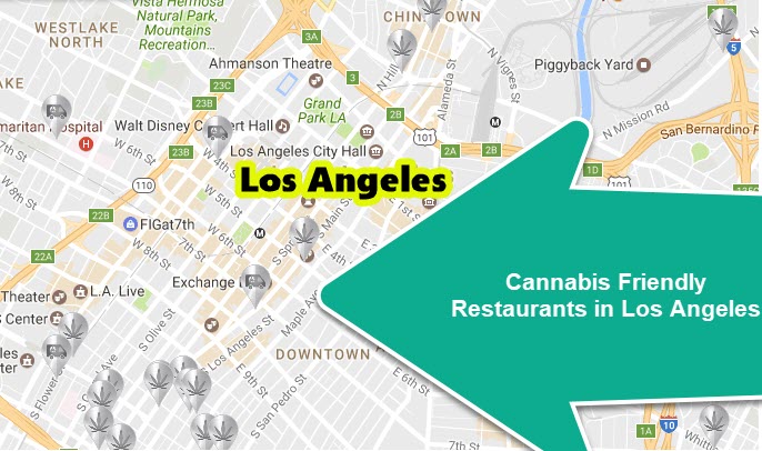 LOS ANGELES RESTAURANTS CANNABIS FRIENDLY