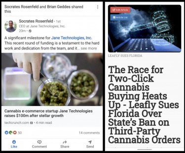 cannabis tech orders update