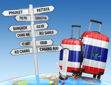 cannabis laws for tourist in Thailand