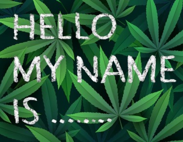 what is a cannabis strain name