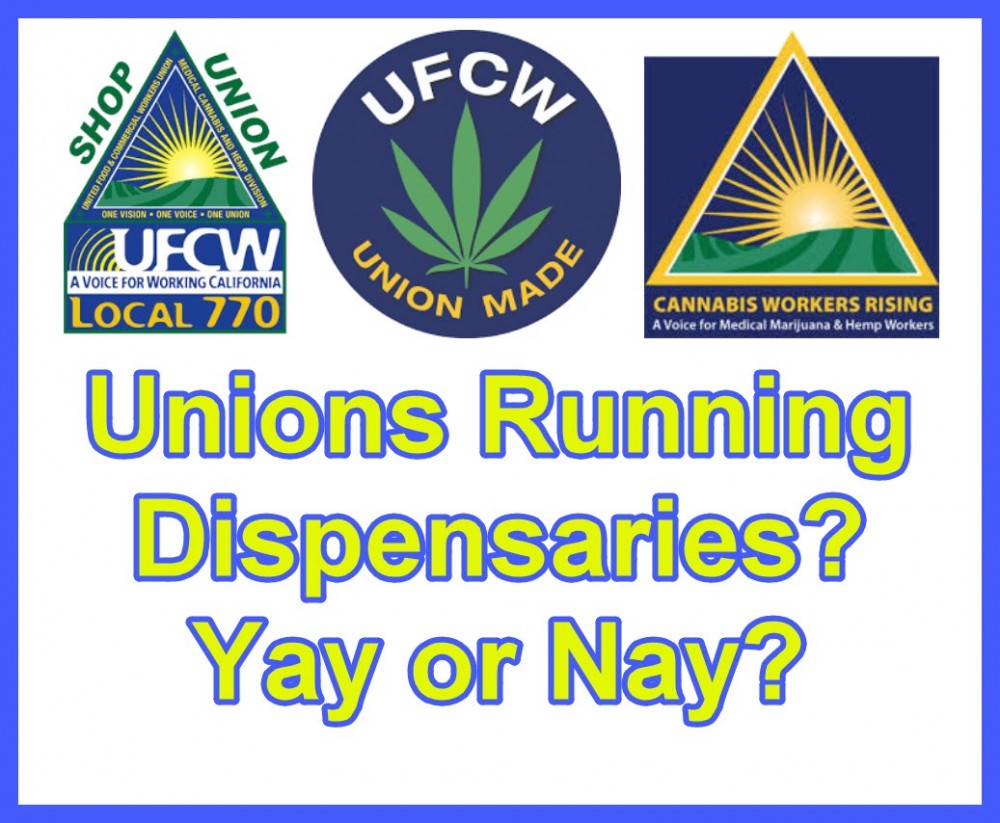 cannabis unions dispensary workers