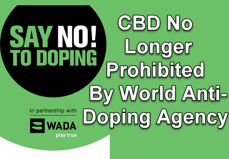 WADA SAYS CBD OKAY