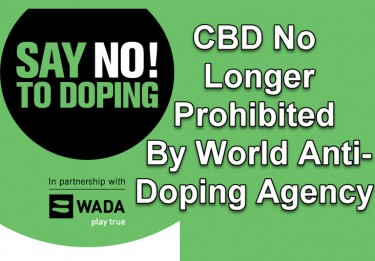 CBD NOT BANNED IN SPORTS
