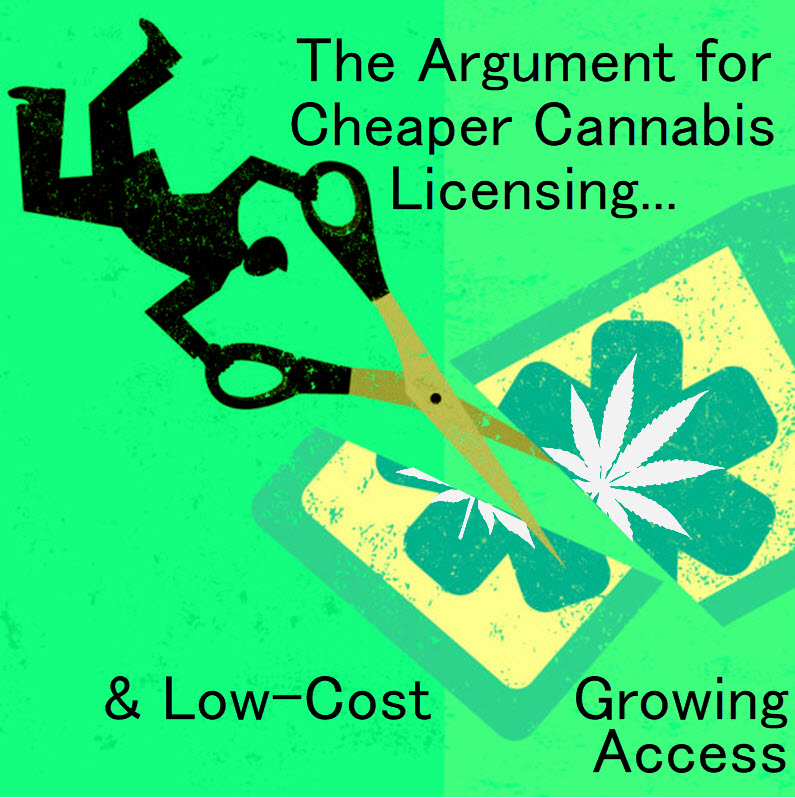 MARIJUANA LICENSING COSTS AND CUTS