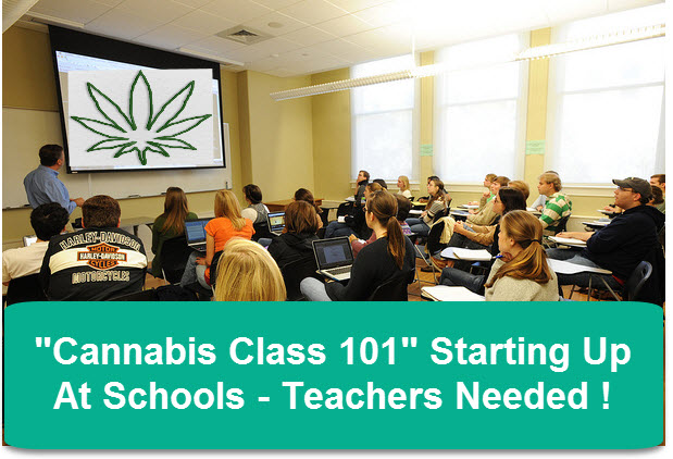 CANNABIS CLASSES IN SCHOOL