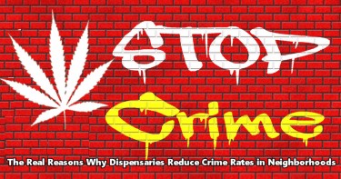 CRIME DROPS AROUND DISPENSARIES