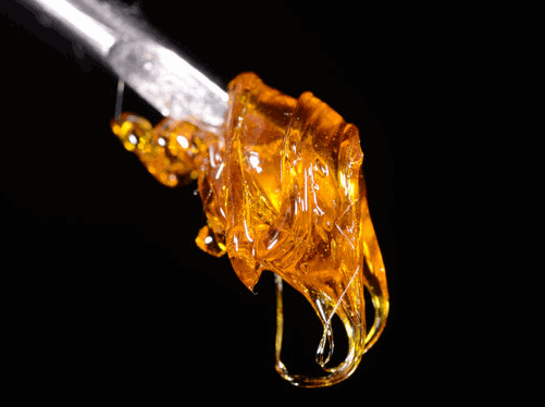 dabbing cannabis wax