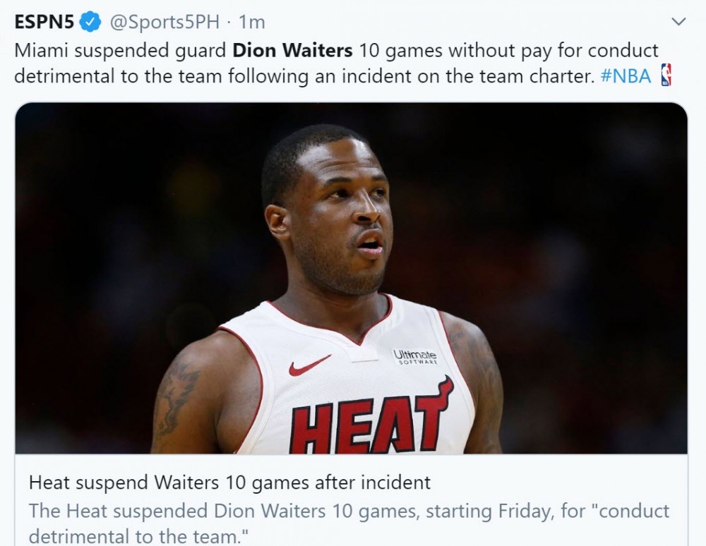 MIAMI HEAT PLAYER HAS EDIBLES TRIP