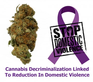 CANNABIS LOWERS DOMESTIC VIOLENCE RATES