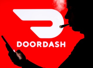 Doordash delivers weed