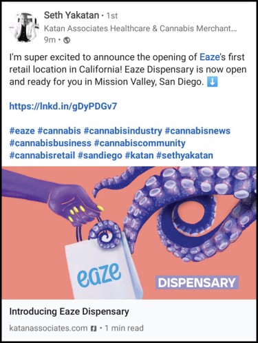eaze opens a dispensary