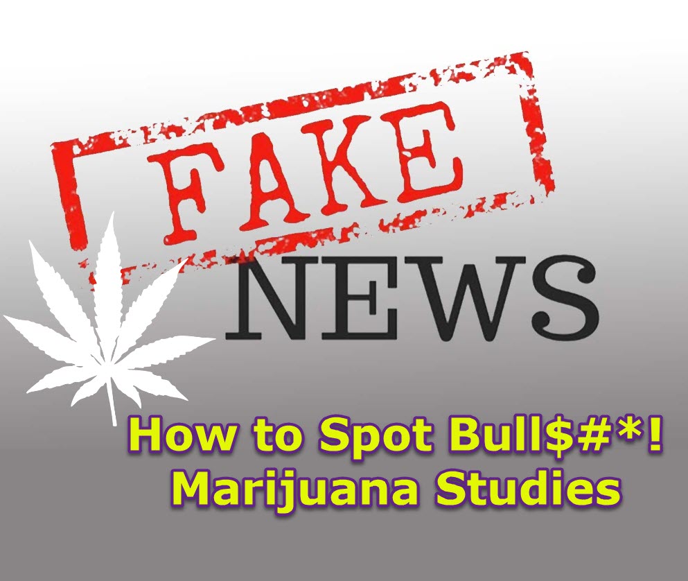 HOW TO SPOT FAKE MEDICAL MARIJUANA STUDIES