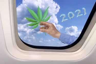 flying with marijuana in 2021