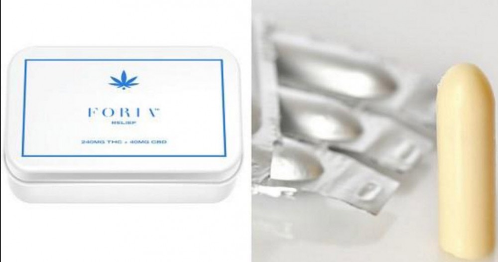 CANNABIS VAGINAL SUPPOSITORIES FORIA