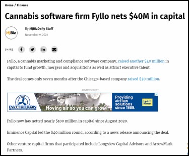 fyllo raises 40 million