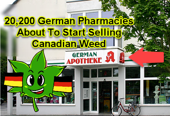 GERMANY PHARMACIES SELL MARIJUANA