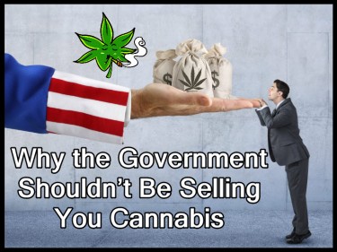 SHOULD THE GOVERNMENT SELL WEED