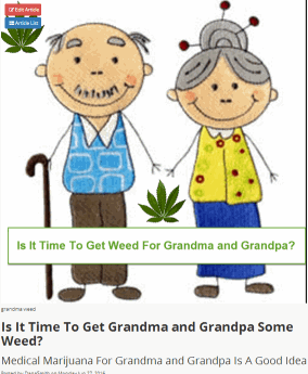 grandma and weed cannabis