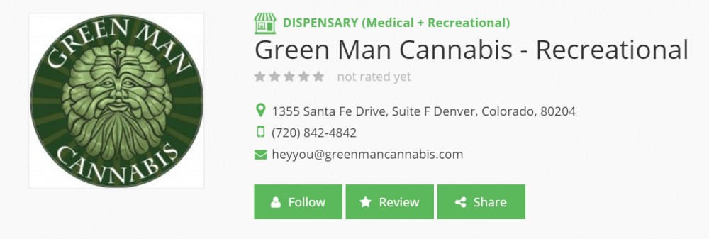 green man cannabis
