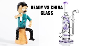heady glass or china glass