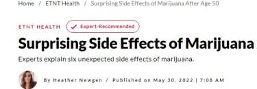 surprising side effects of cannabis