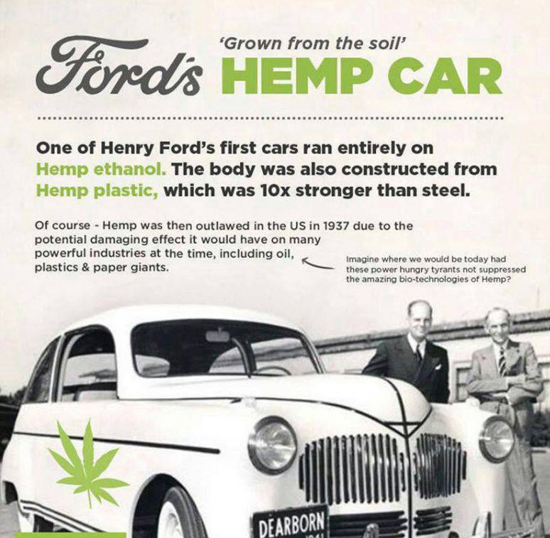 hemp car by Henry Ford