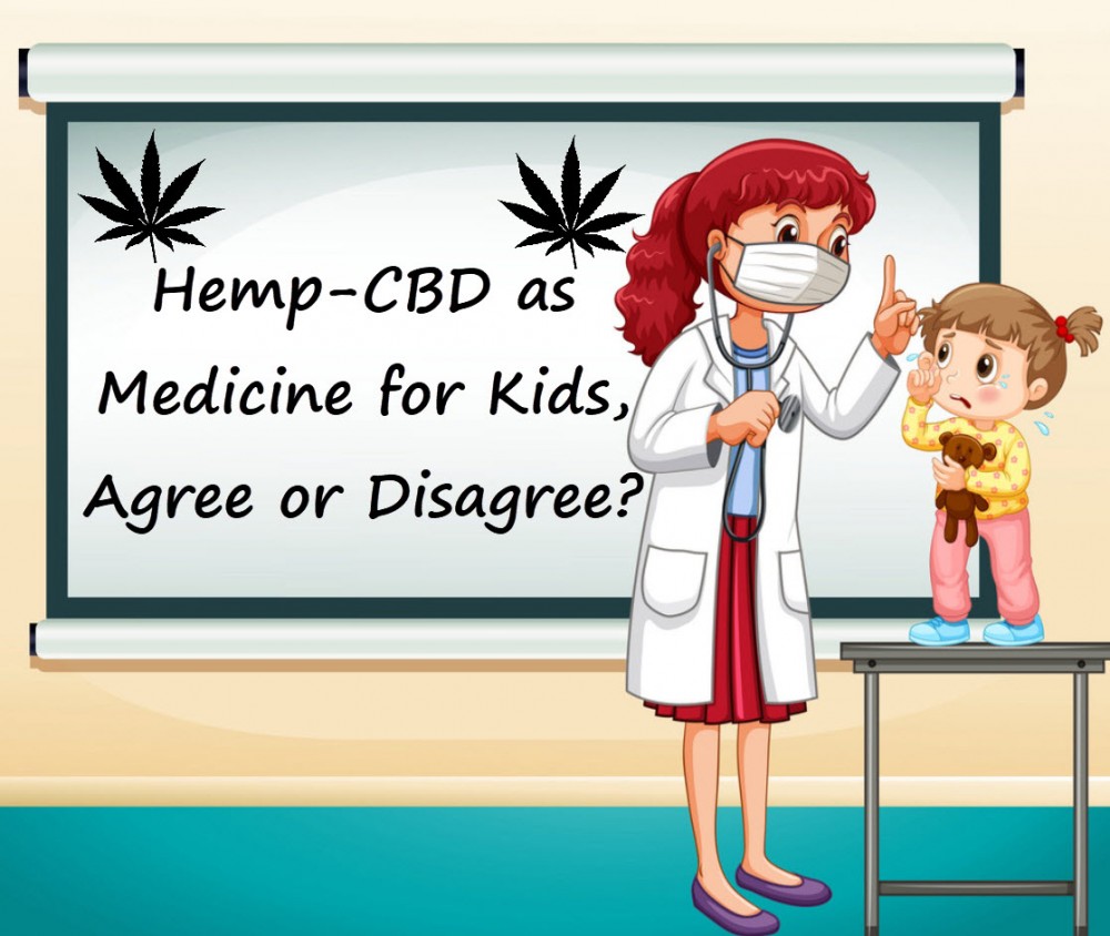 cbd hemp for as medicine for kids