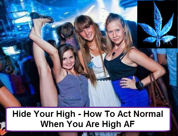 HOW TO HIDE YOUR HIGH