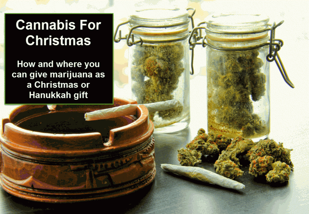 how to give weed for christmas