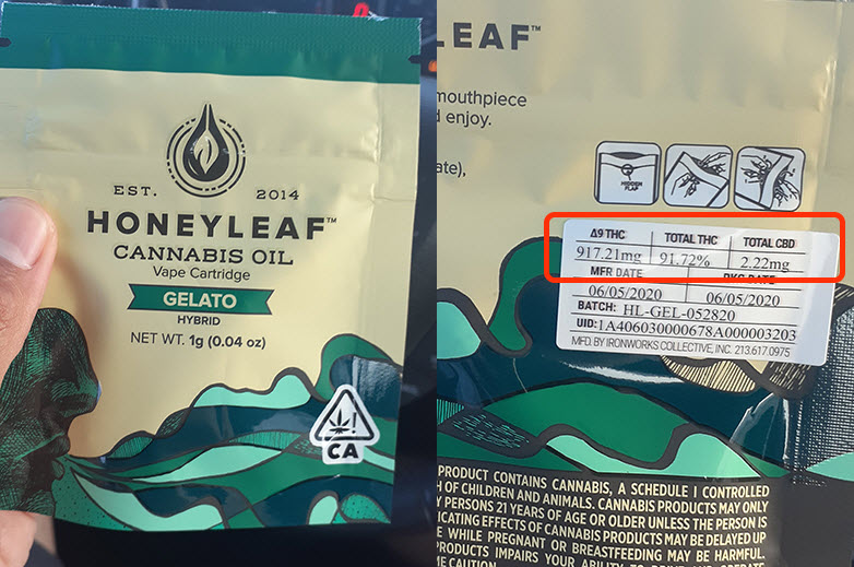 honey leaf thc oil review