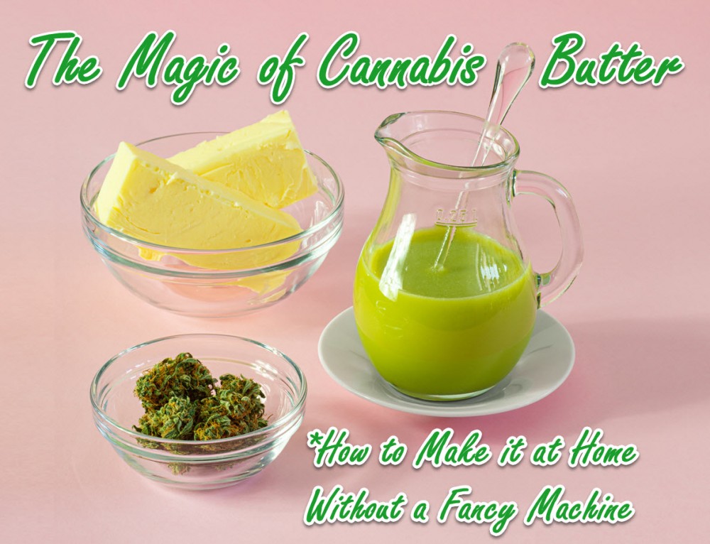 how do you make cannabutter at home