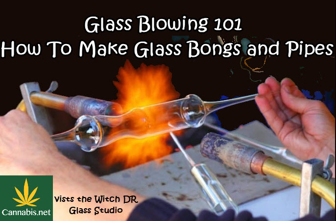 GLASS BLOWING PIPES AND BONGS