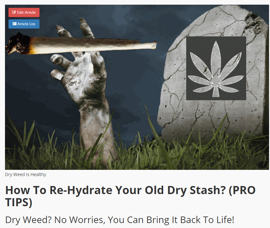 HYDRATE WEED