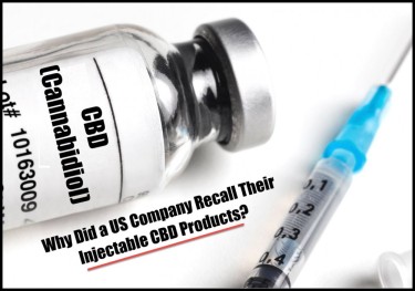 INJECTABLE CBD PRODUCT RECALL