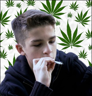 is my kid smoking weed