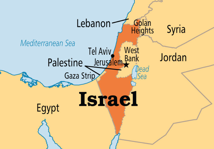 ISRAEL MAP