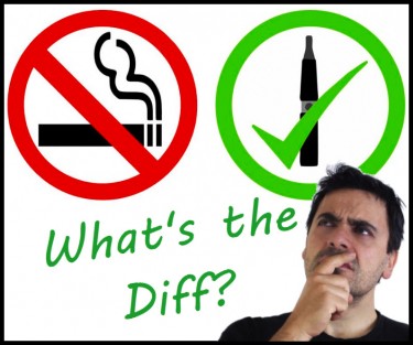 differences between smoking and vaping weed