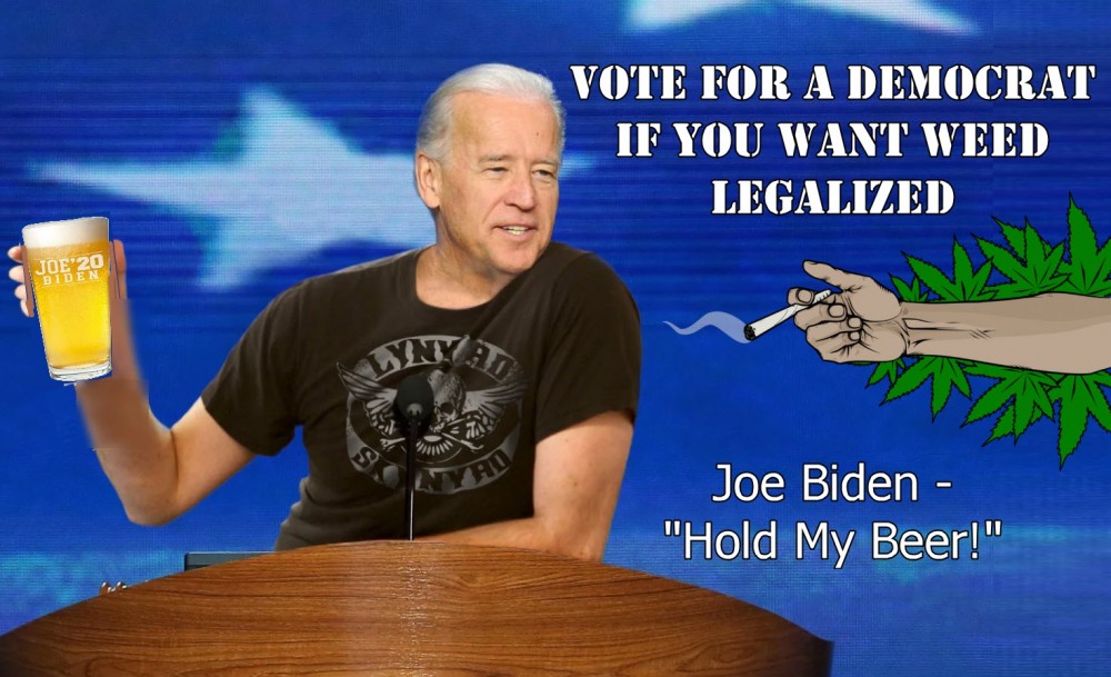 JOE BIDEN ON DEBATE CANNABIS