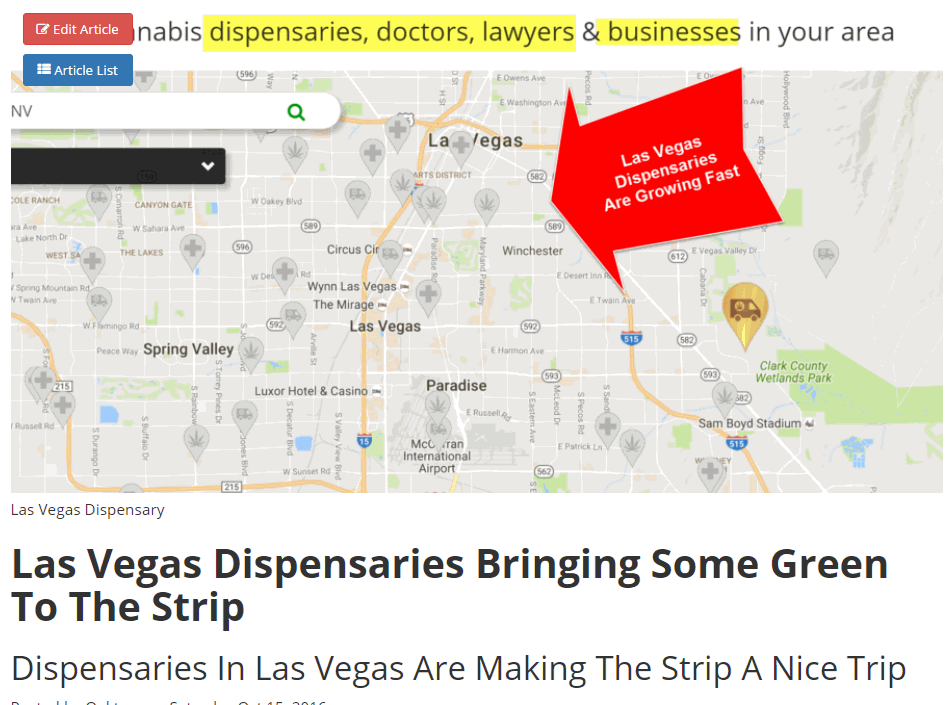 LAS VEGAS DISPENSARIES