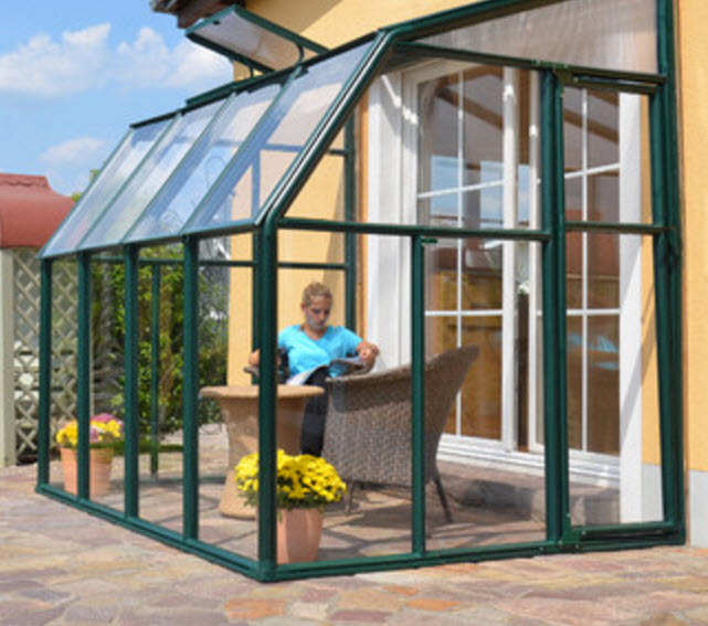 LEANTO GREENHOUSE