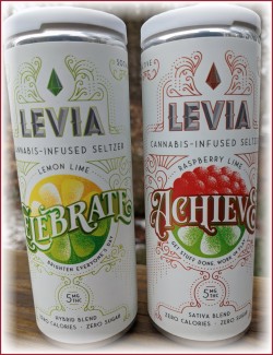 levia cannabis seltzer